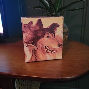 Avon Faithful Laddie After Shave - Rich Brown Packaging